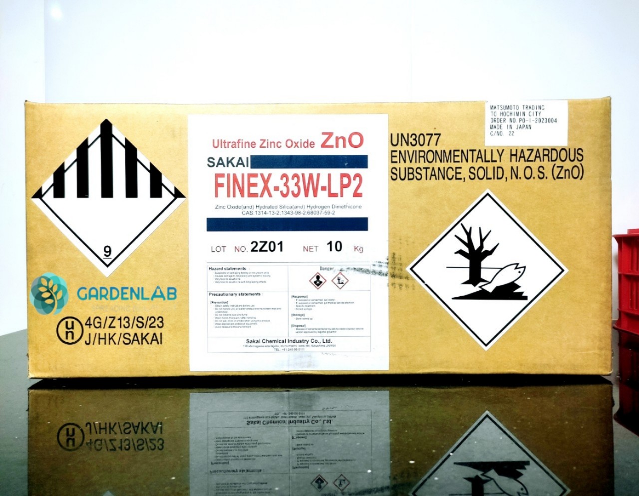 FINEX-33W-LP2 (Nano Kẽm chống nắng dạng bột - dễ phân tán trong nền)